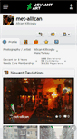 Mobile Screenshot of met-allican.deviantart.com