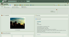 Desktop Screenshot of leecifer.deviantart.com