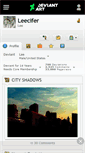 Mobile Screenshot of leecifer.deviantart.com
