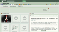 Desktop Screenshot of ichibanyatori.deviantart.com