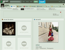 Tablet Screenshot of anhen.deviantart.com