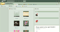 Desktop Screenshot of anything-winx.deviantart.com