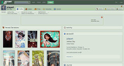Desktop Screenshot of jclayart.deviantart.com