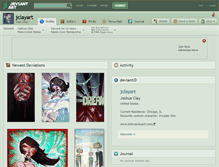 Tablet Screenshot of jclayart.deviantart.com