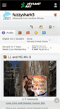 Mobile Screenshot of fuzzyshark5.deviantart.com