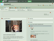 Tablet Screenshot of fuzzyshark5.deviantart.com