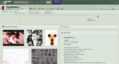Desktop Screenshot of midnightroze.deviantart.com