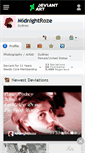 Mobile Screenshot of midnightroze.deviantart.com