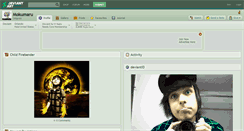 Desktop Screenshot of mokumaru.deviantart.com