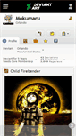 Mobile Screenshot of mokumaru.deviantart.com