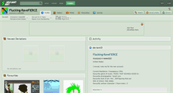 Desktop Screenshot of flucking-ravefierce.deviantart.com