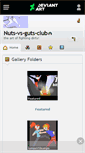 Mobile Screenshot of nuts-vs-guts-club.deviantart.com
