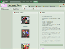 Tablet Screenshot of nuts-vs-guts-club.deviantart.com