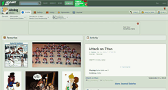 Desktop Screenshot of aledog.deviantart.com