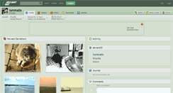 Desktop Screenshot of luminatis.deviantart.com
