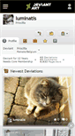 Mobile Screenshot of luminatis.deviantart.com
