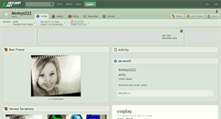 Desktop Screenshot of kiwixyz222.deviantart.com