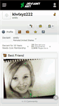 Mobile Screenshot of kiwixyz222.deviantart.com