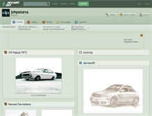 Tablet Screenshot of johpaturca.deviantart.com