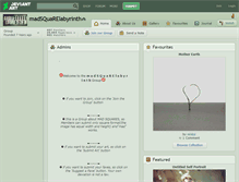 Tablet Screenshot of madsquarelabyrinth.deviantart.com