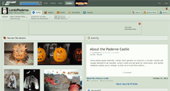 Desktop Screenshot of lordofpaderne.deviantart.com