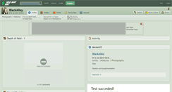 Desktop Screenshot of blackalley.deviantart.com
