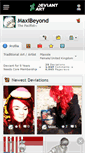 Mobile Screenshot of maxibeyond.deviantart.com