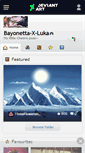 Mobile Screenshot of bayonetta-x-luka.deviantart.com