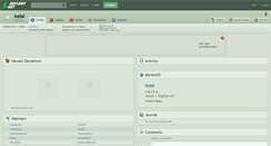 Desktop Screenshot of kelai.deviantart.com