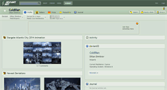 Desktop Screenshot of coldilian.deviantart.com