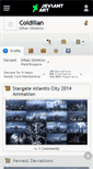 Mobile Screenshot of coldilian.deviantart.com