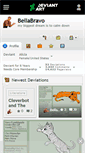 Mobile Screenshot of bellabravo.deviantart.com