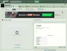 Tablet Screenshot of green21.deviantart.com
