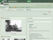 Tablet Screenshot of jesperla.deviantart.com