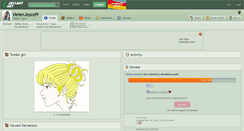 Desktop Screenshot of helenjoycepi.deviantart.com