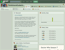 Tablet Screenshot of fishsticksandcustard.deviantart.com