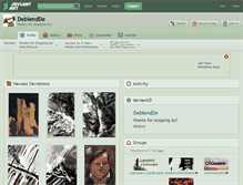 Tablet Screenshot of deblendde.deviantart.com