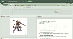 Desktop Screenshot of luctekz.deviantart.com