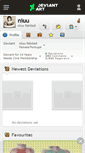 Mobile Screenshot of niuu.deviantart.com