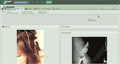 Desktop Screenshot of kirstene.deviantart.com