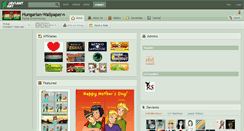 Desktop Screenshot of hungarian-wallpaper.deviantart.com