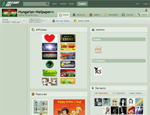 Tablet Screenshot of hungarian-wallpaper.deviantart.com