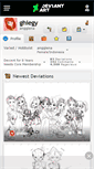 Mobile Screenshot of ghiegy.deviantart.com