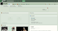 Desktop Screenshot of new-year.deviantart.com