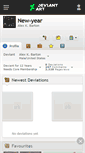 Mobile Screenshot of new-year.deviantart.com