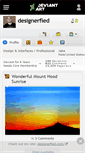 Mobile Screenshot of designerfied.deviantart.com