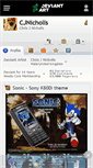 Mobile Screenshot of cjnicholls.deviantart.com