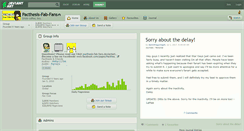 Desktop Screenshot of pacthesis-fab-fans.deviantart.com