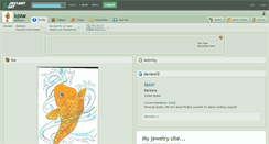 Desktop Screenshot of bjstar.deviantart.com