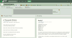 Desktop Screenshot of poeticnothingness.deviantart.com
